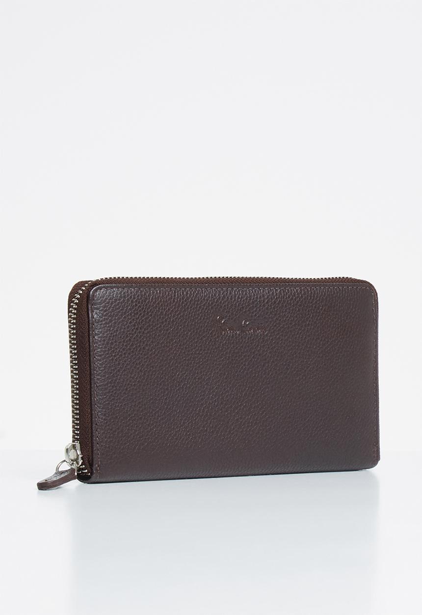 Pierre Cardin - Coco ladies zip around - brown