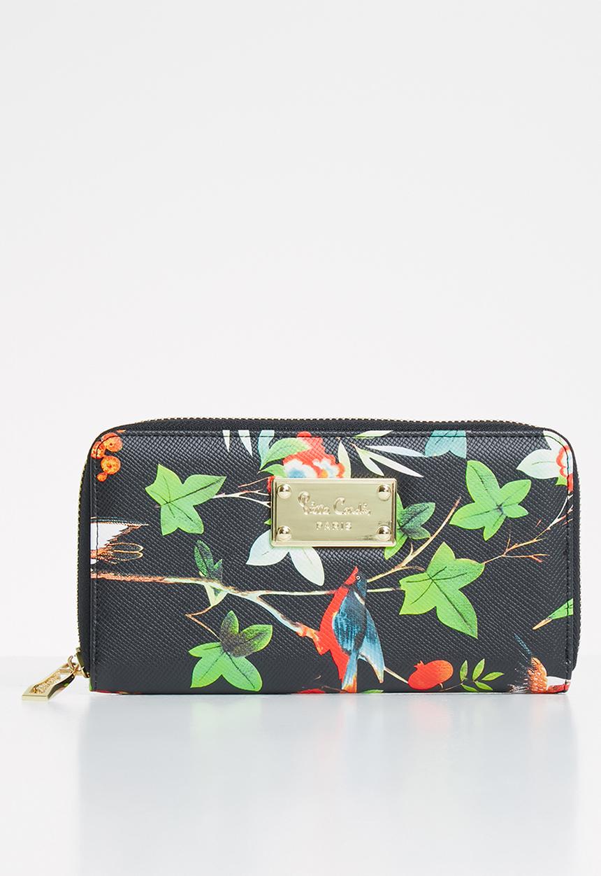 Pierre Cardin - Everly zip around purse - black
