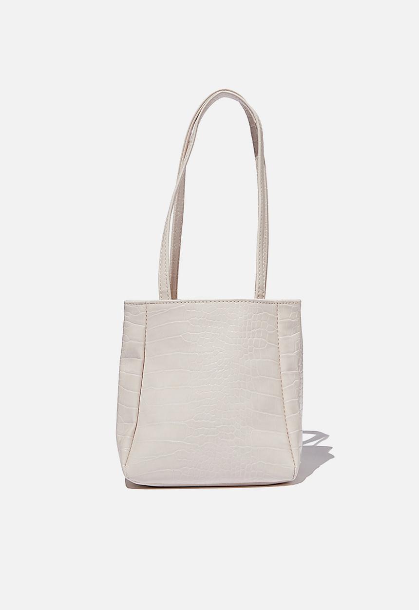 Rubi - Ella wristlet bag - ecru texture