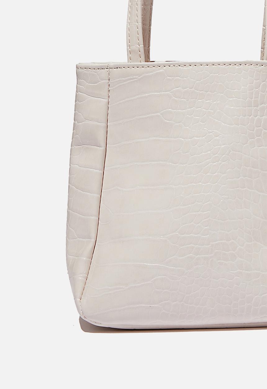 Rubi - Ella wristlet bag - ecru texture