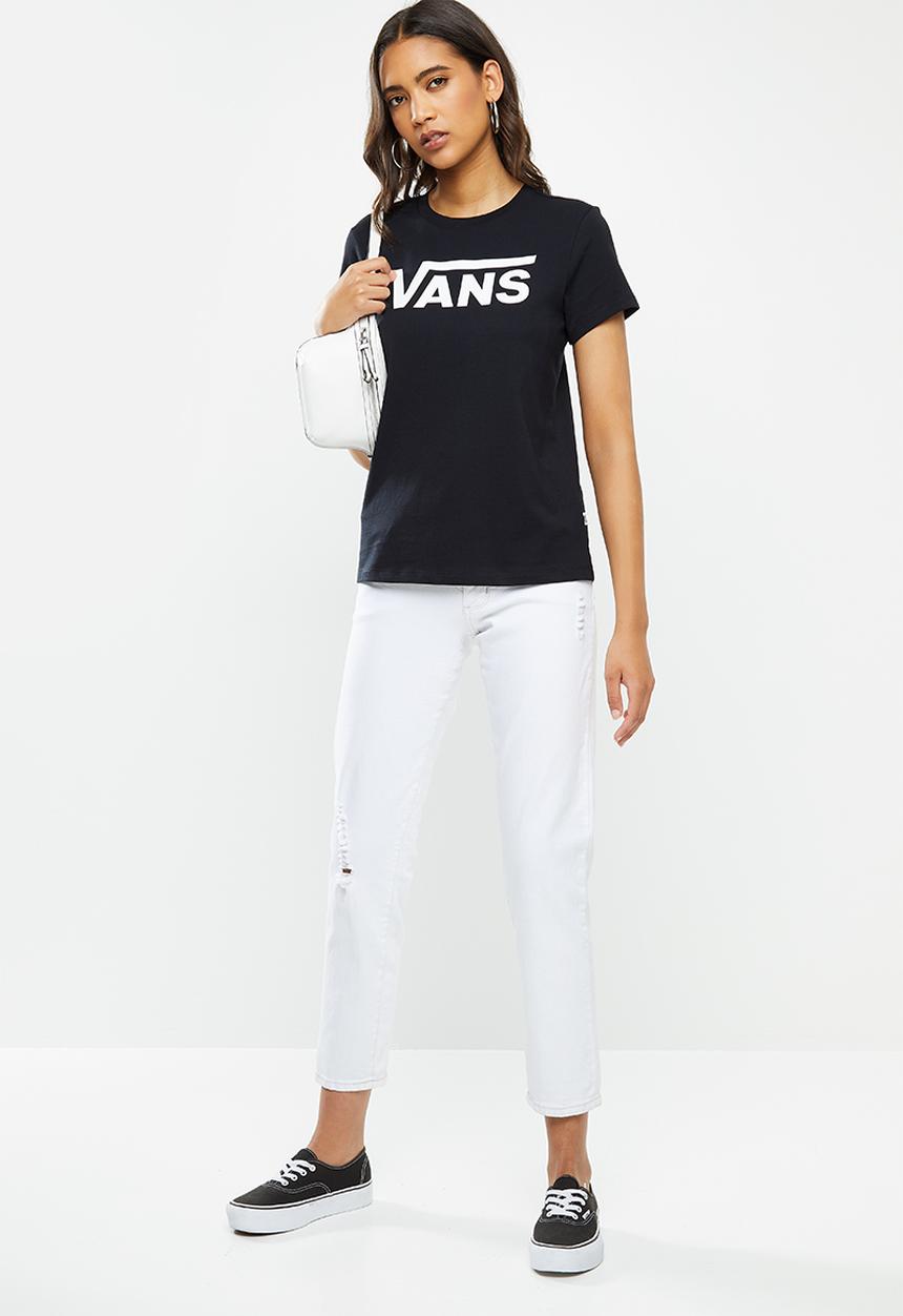 Vans - Flying v crew neck tee - black