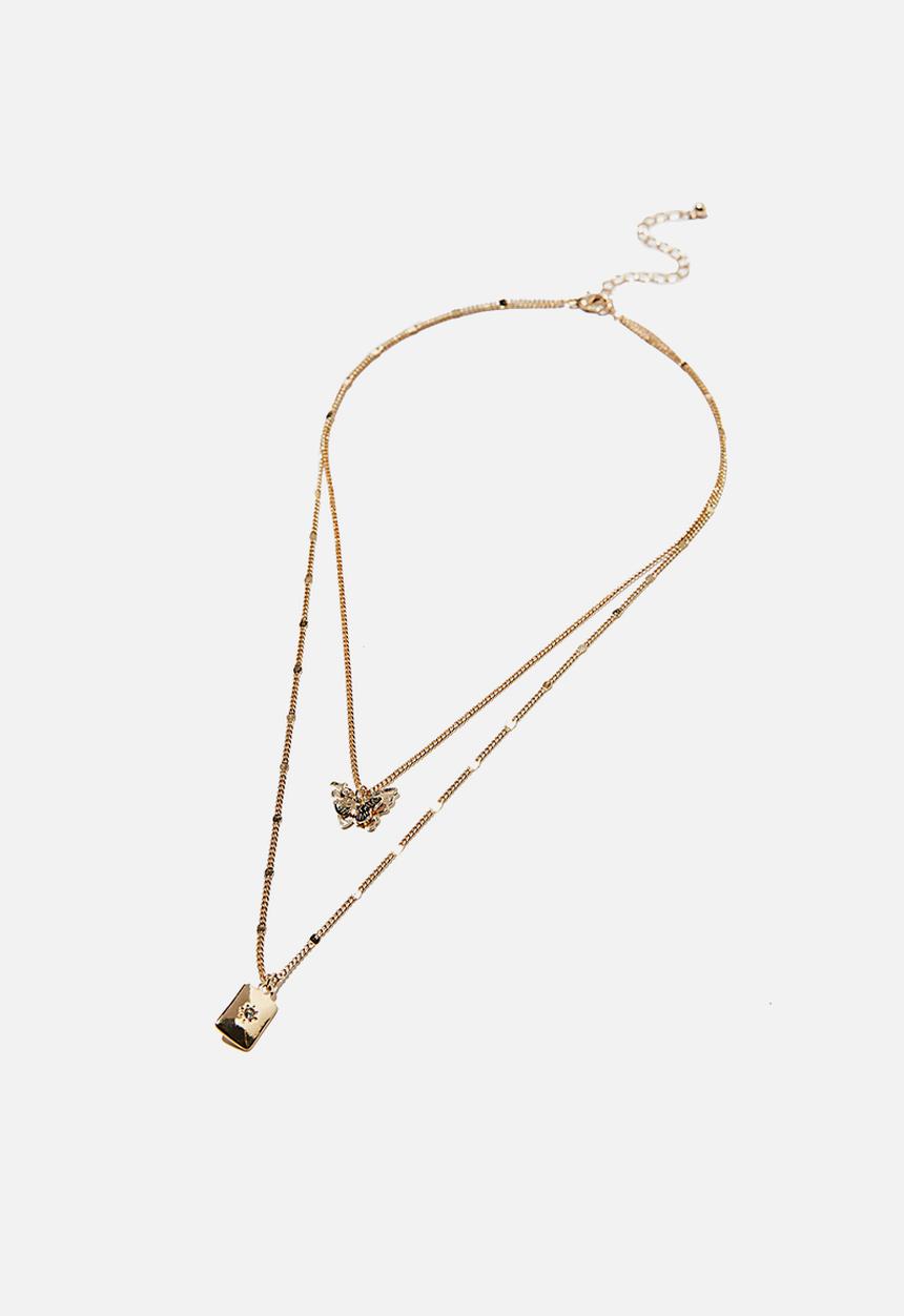 Rubi - Luxe layers multi necklace - gold