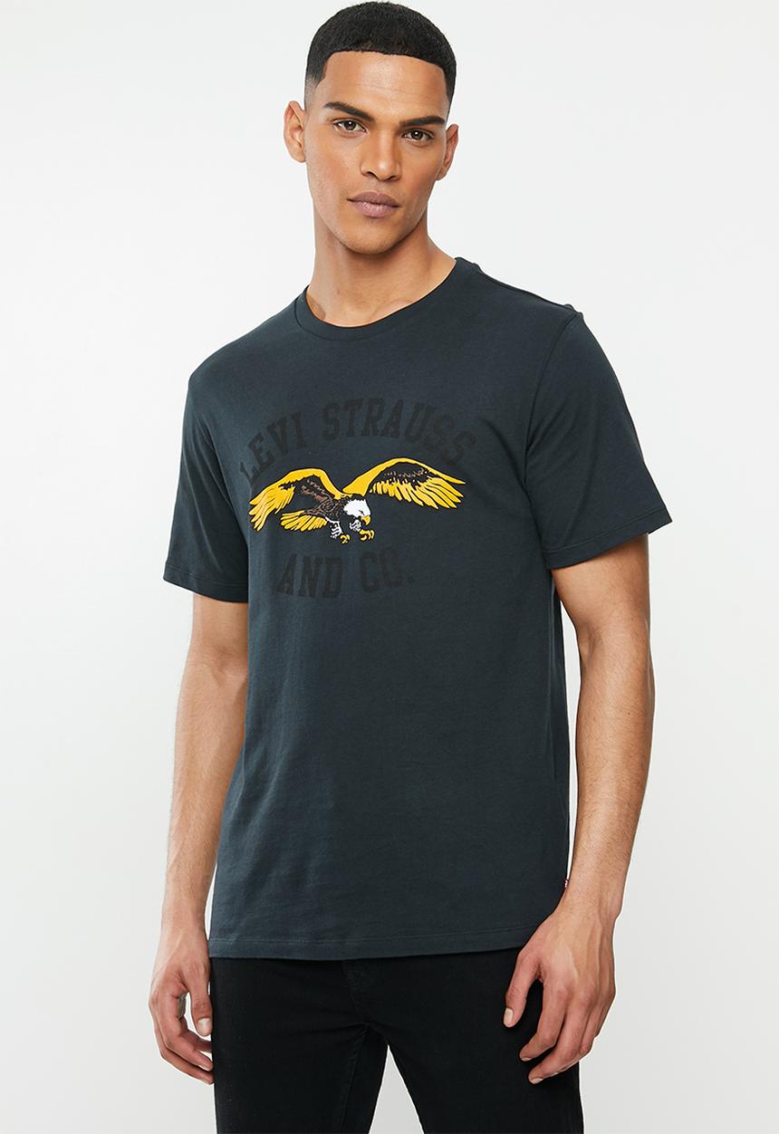 Levi’s® - Graphic crewneck americana tee - black