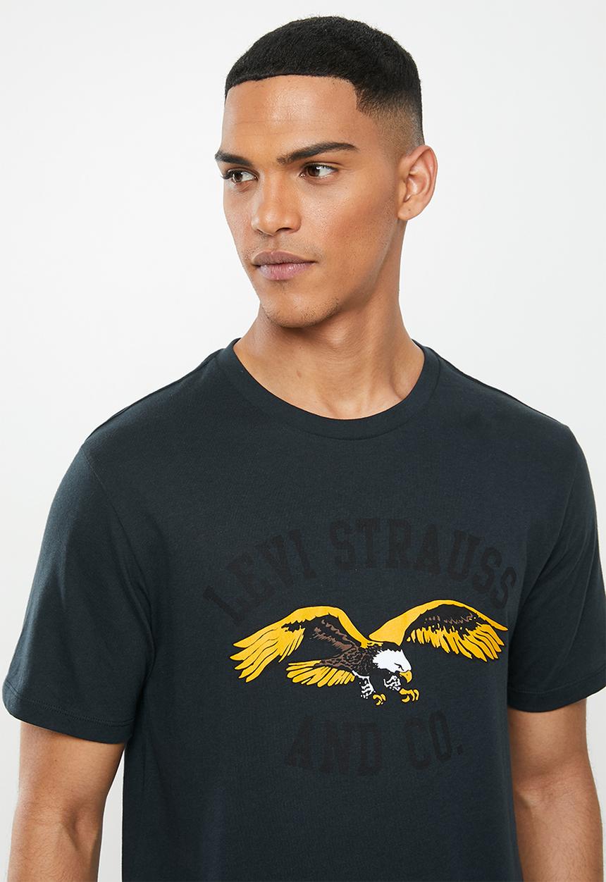 Levi’s® - Graphic crewneck americana tee - black