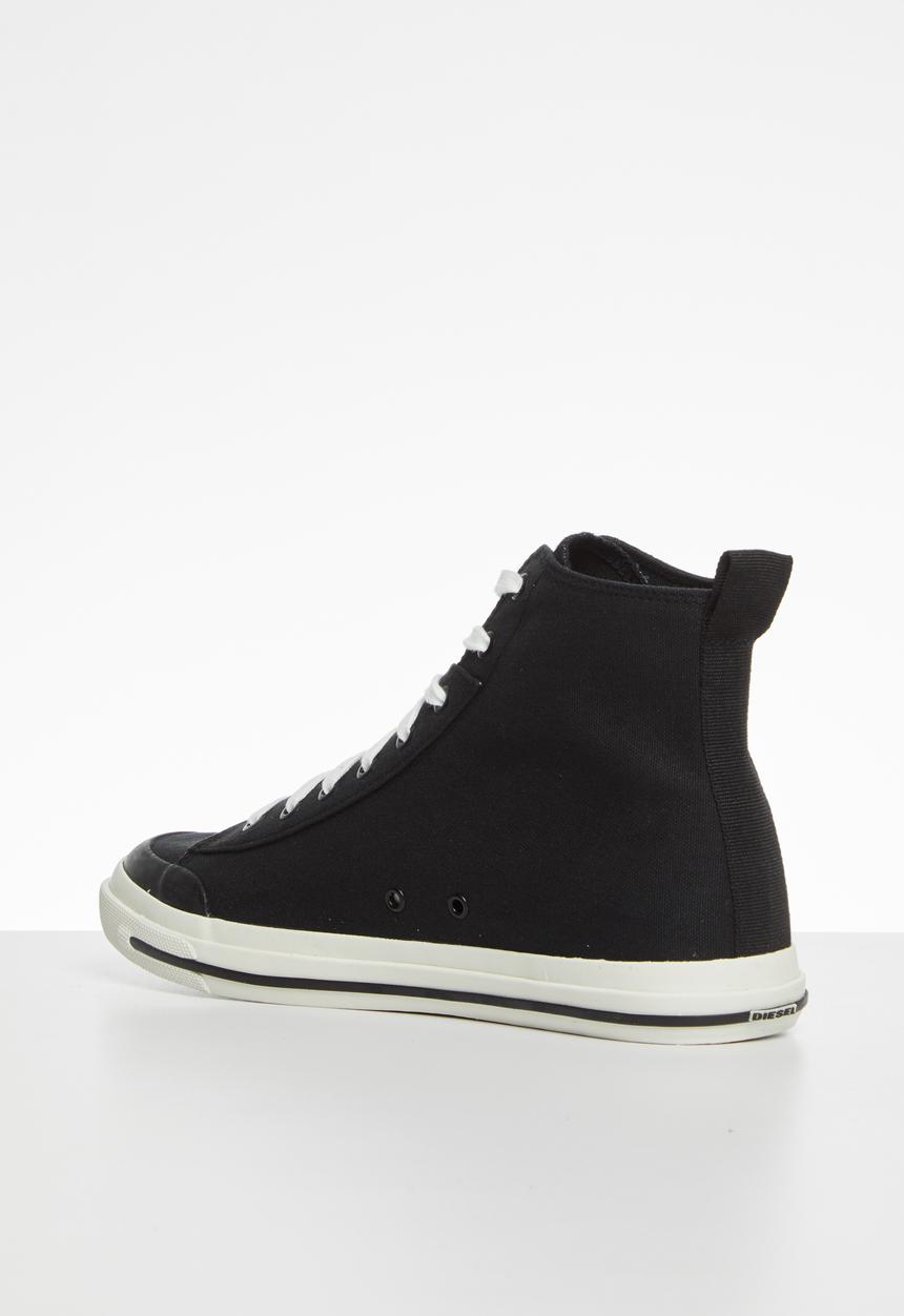 Diesel  - S-astico mid cut sneakers - y02370-pr012-t8013 - black 