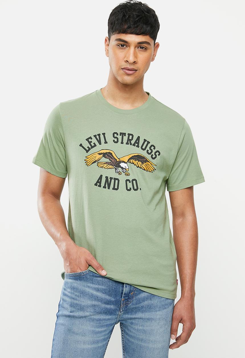 Levi’s® - Graphic crew neck americana tee - green