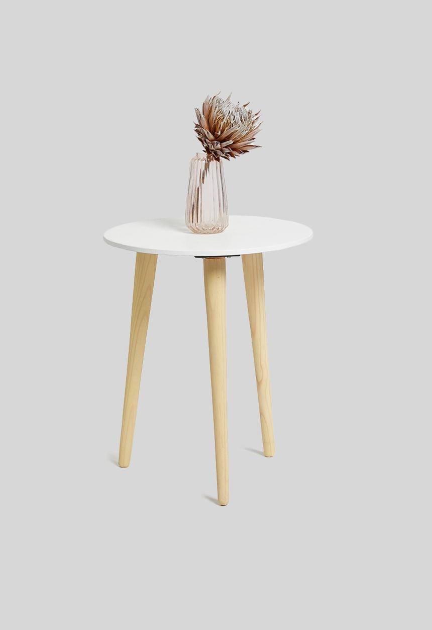 Sixth Floor - Oslo side table - white