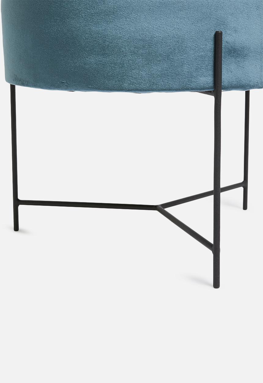 Sixth Floor - Match stick ottoman - blue