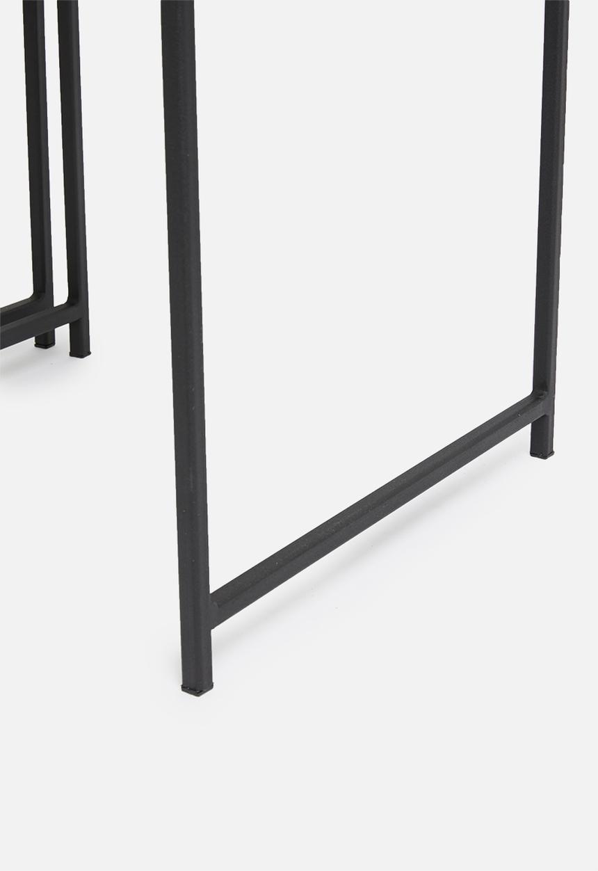 Sixth Floor - Cube nesting table set of 2 - black