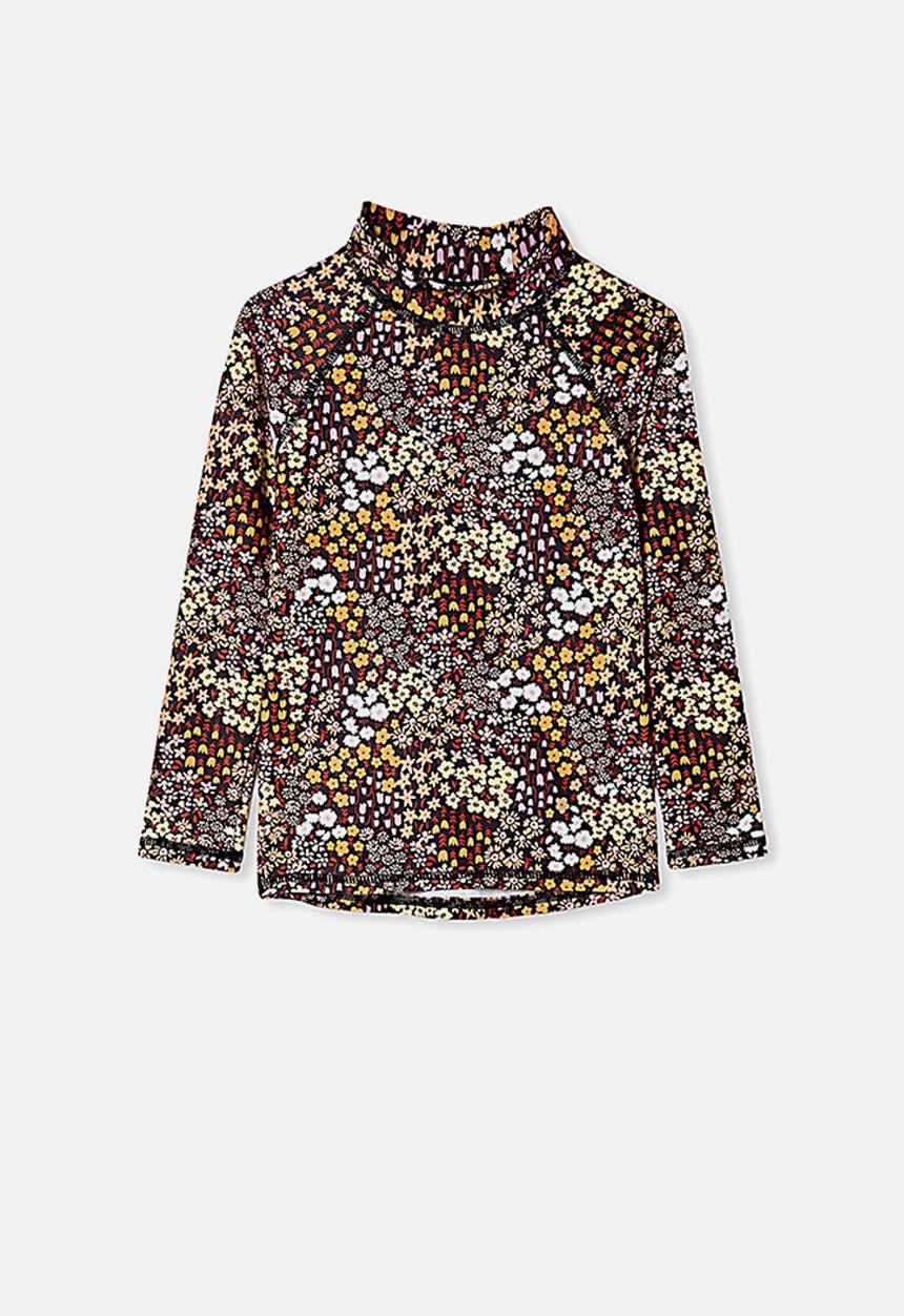 Cotton On - Hamilton long sleeve rashie - phantom floral fields