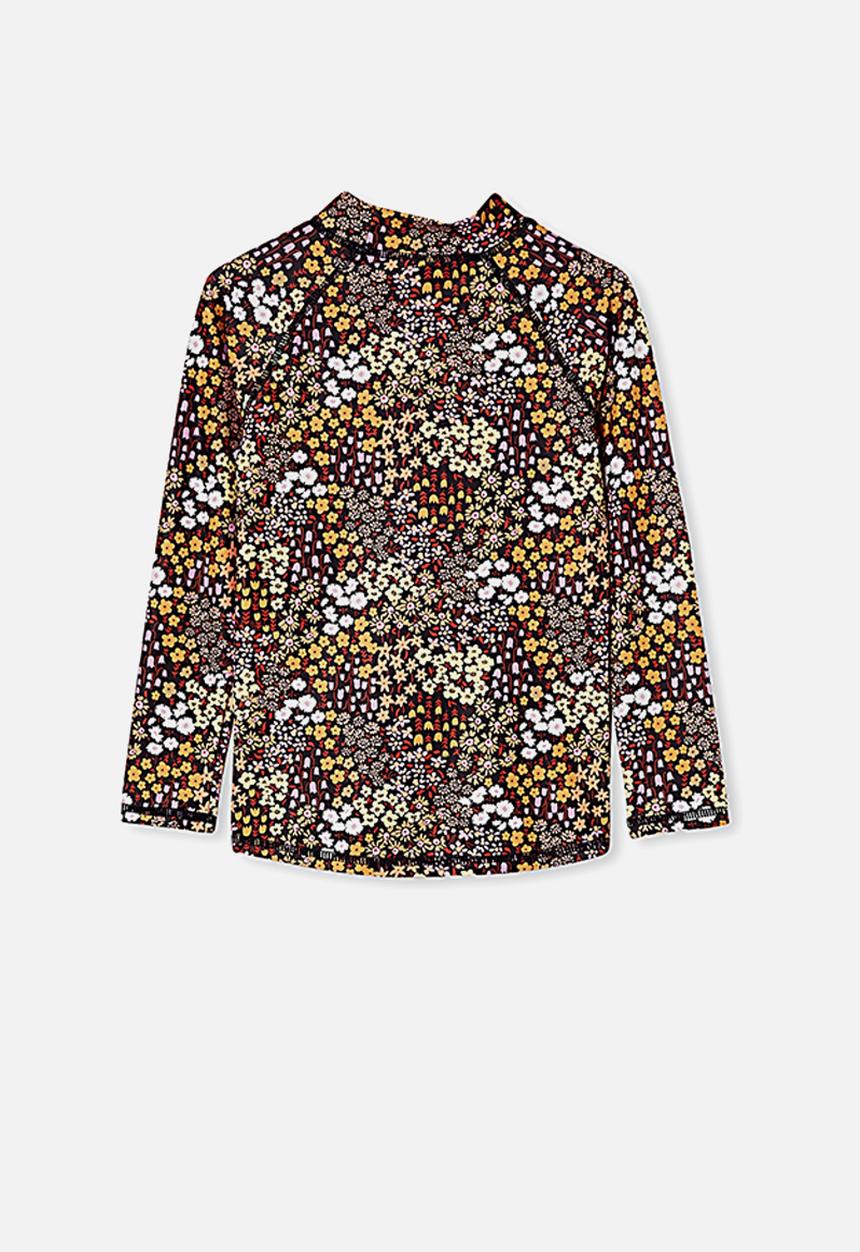Cotton On - Hamilton long sleeve rashie - phantom floral fields
