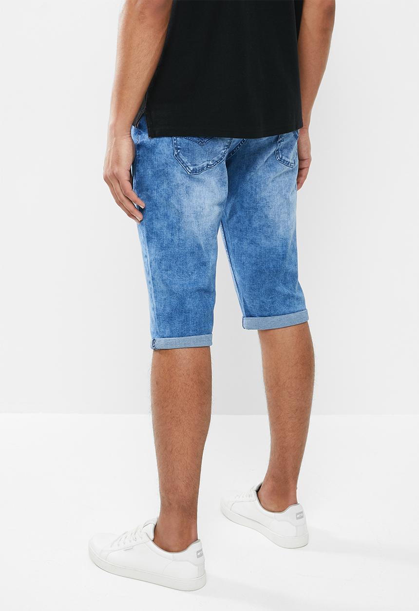 Jonathan D - Denim bermuda shorts - blue