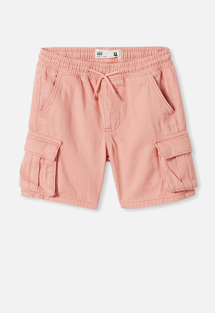 Cotton On - Charlie cargo short - smoked salmon