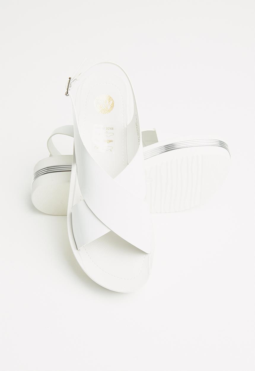 Footwork - Funky sandal - white