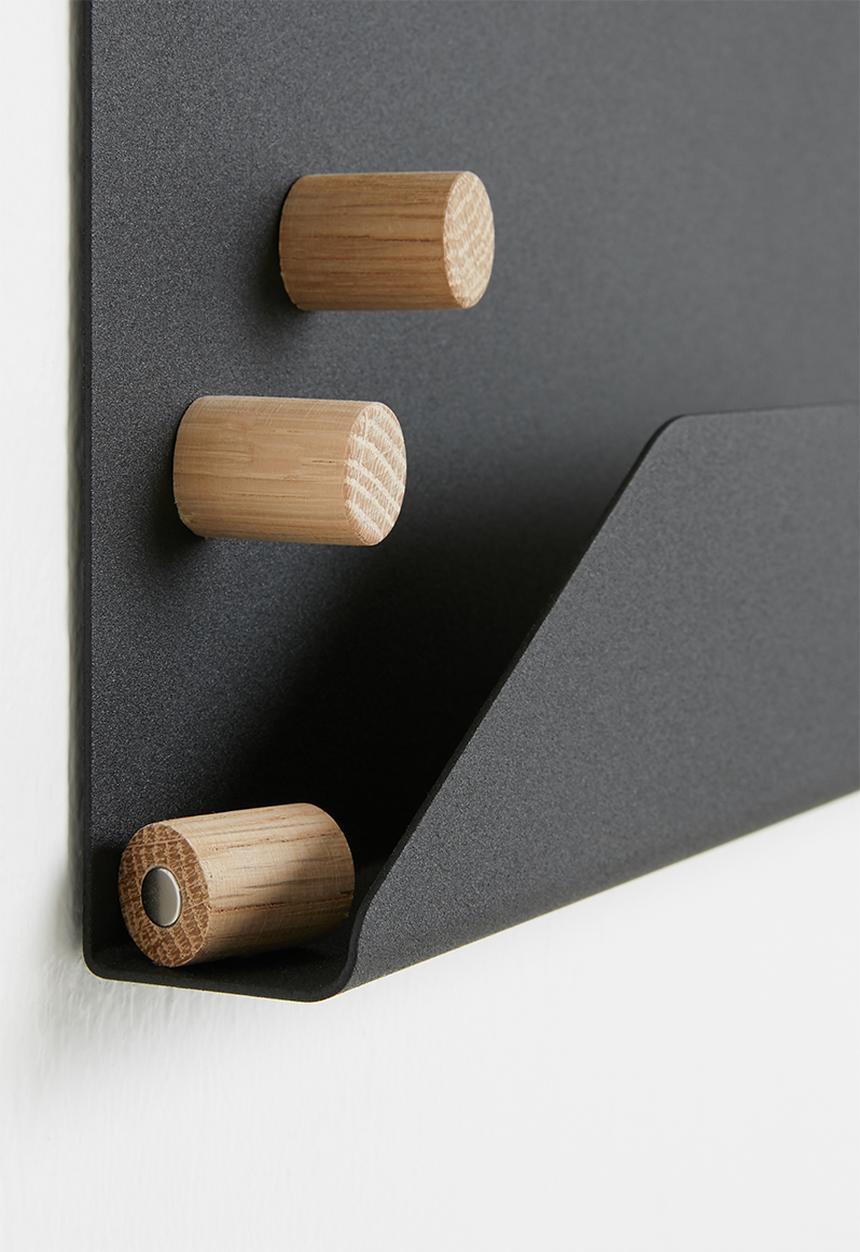 Smart Shelf - Finn wall organiser - black