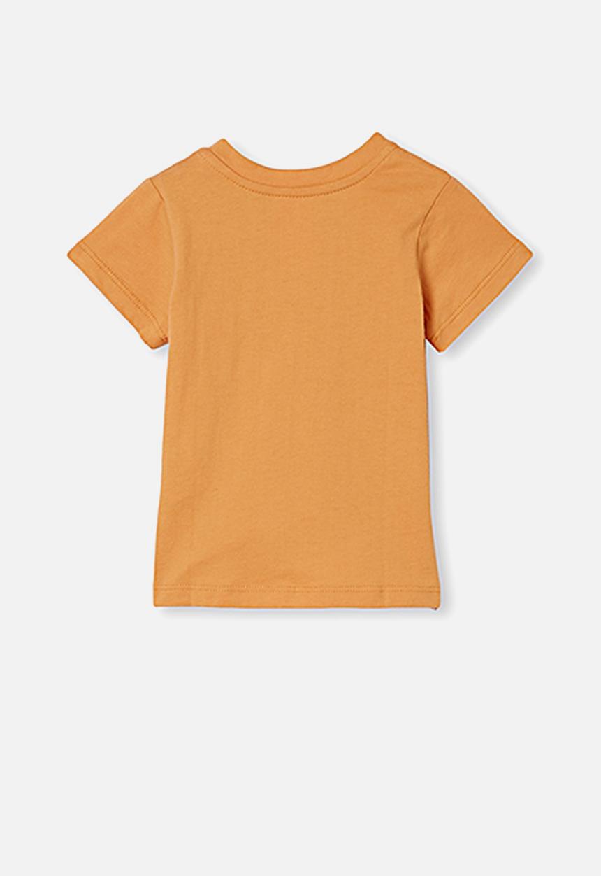 Cotton On - Jamie short sleeve tee - apricot sun