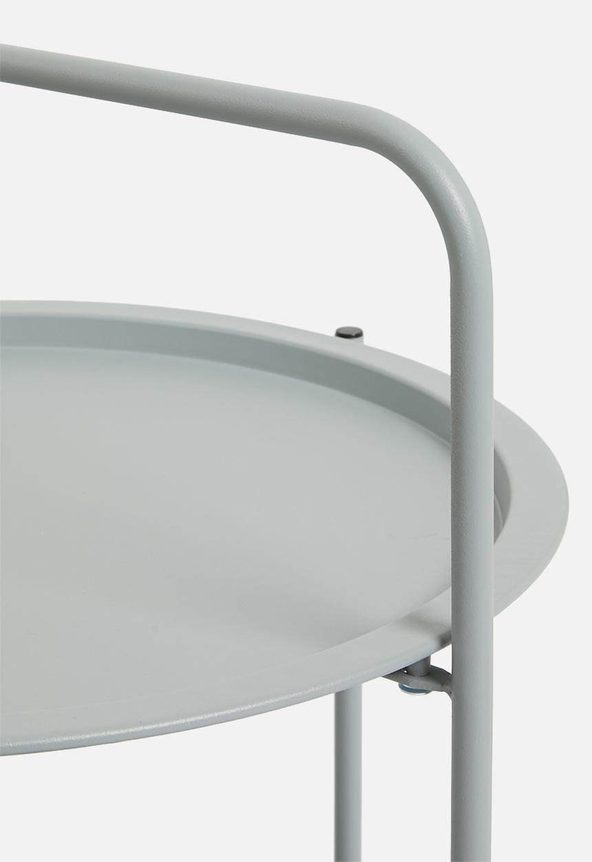 H&S - Tray outdoor side table - grey