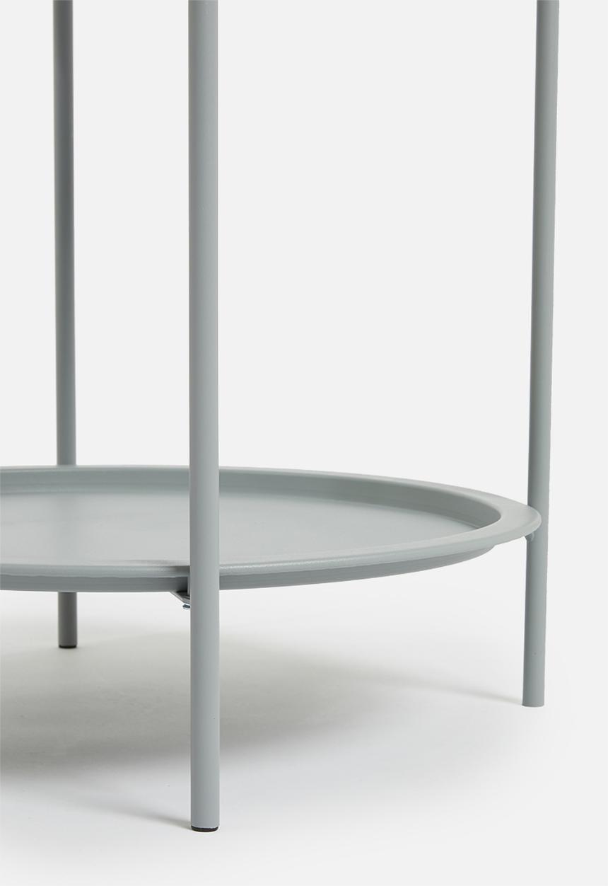 H&S - Tray outdoor side table - grey