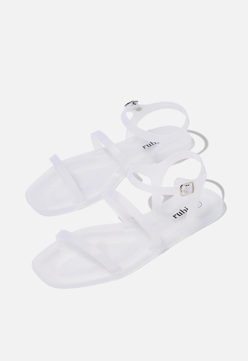 Cotton On - Triple strap jelly sandal - frosty clear