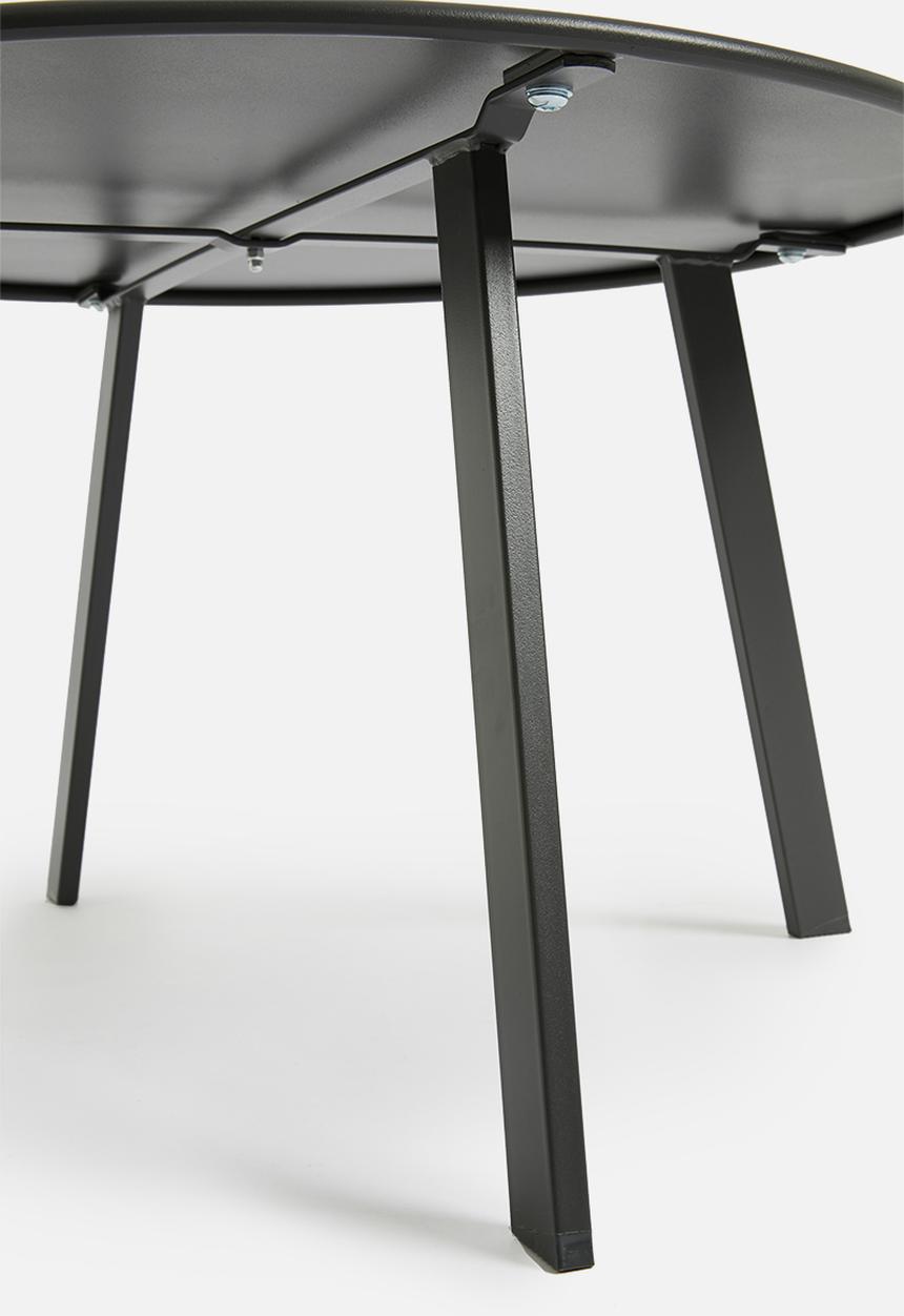 H&S - Round coffee table - dark grey
