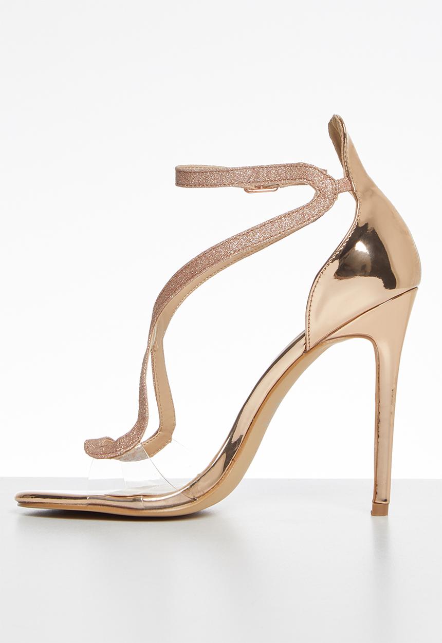 Plum - Machiko heel - gold