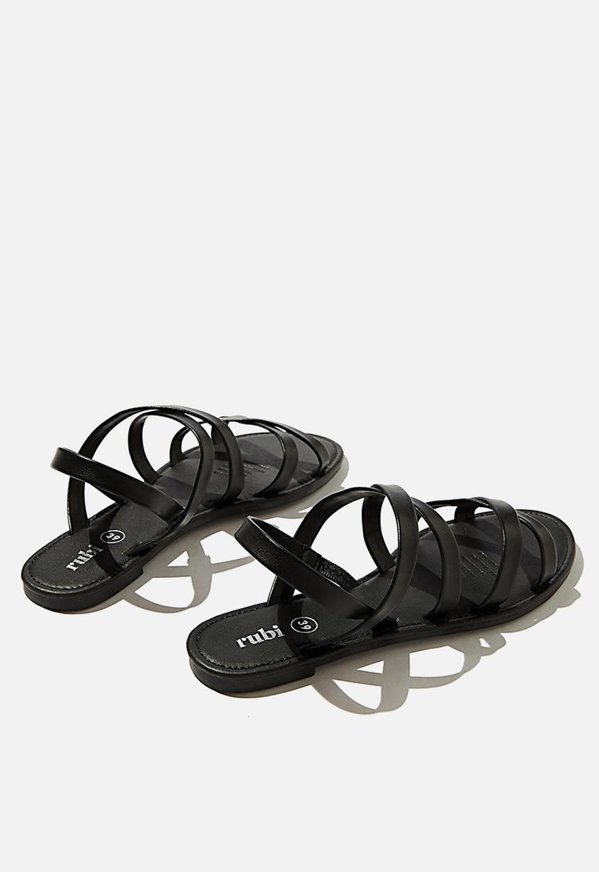 Cotton On - Lucy strappy slingback sandal - black