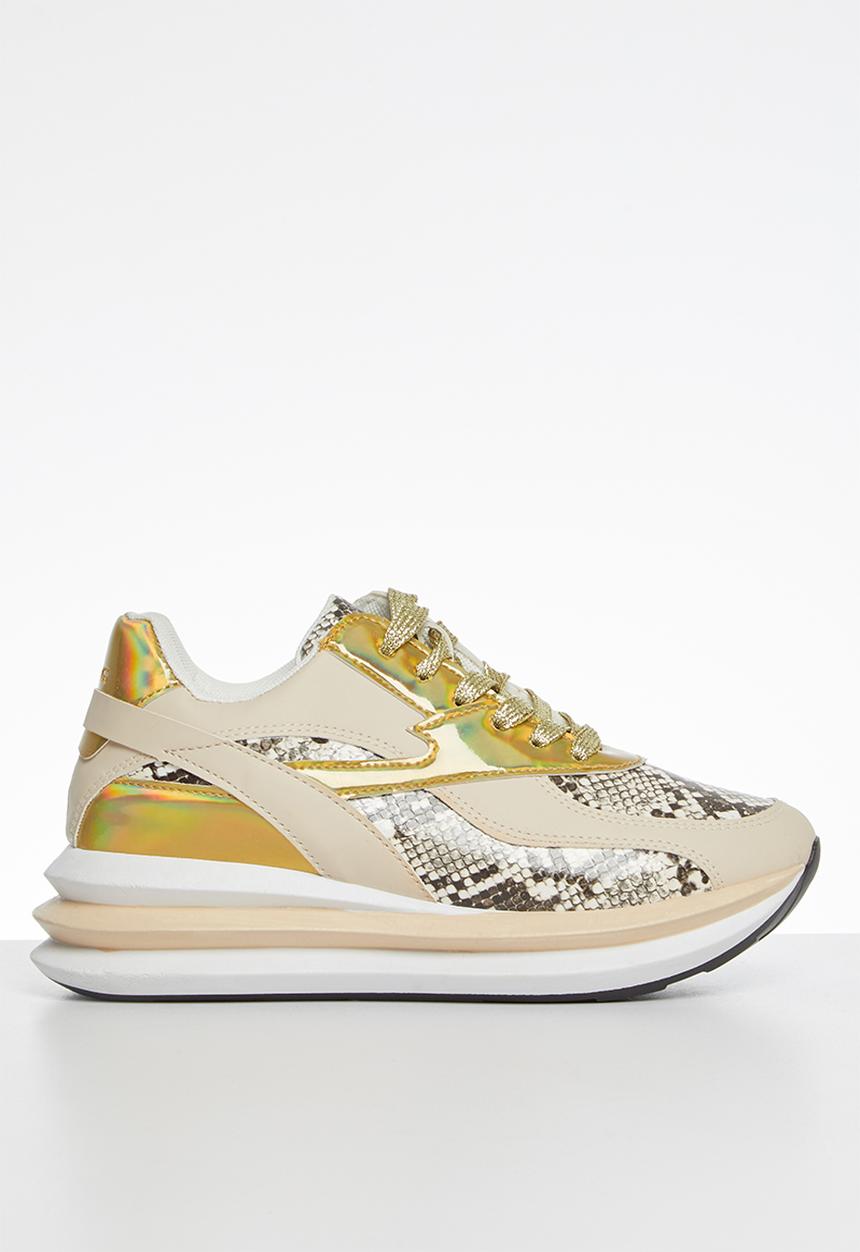 Plum - Adina sneaker - beige
