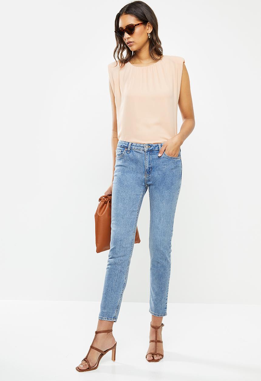 VELVET - Muscle tee blouse - neutral 