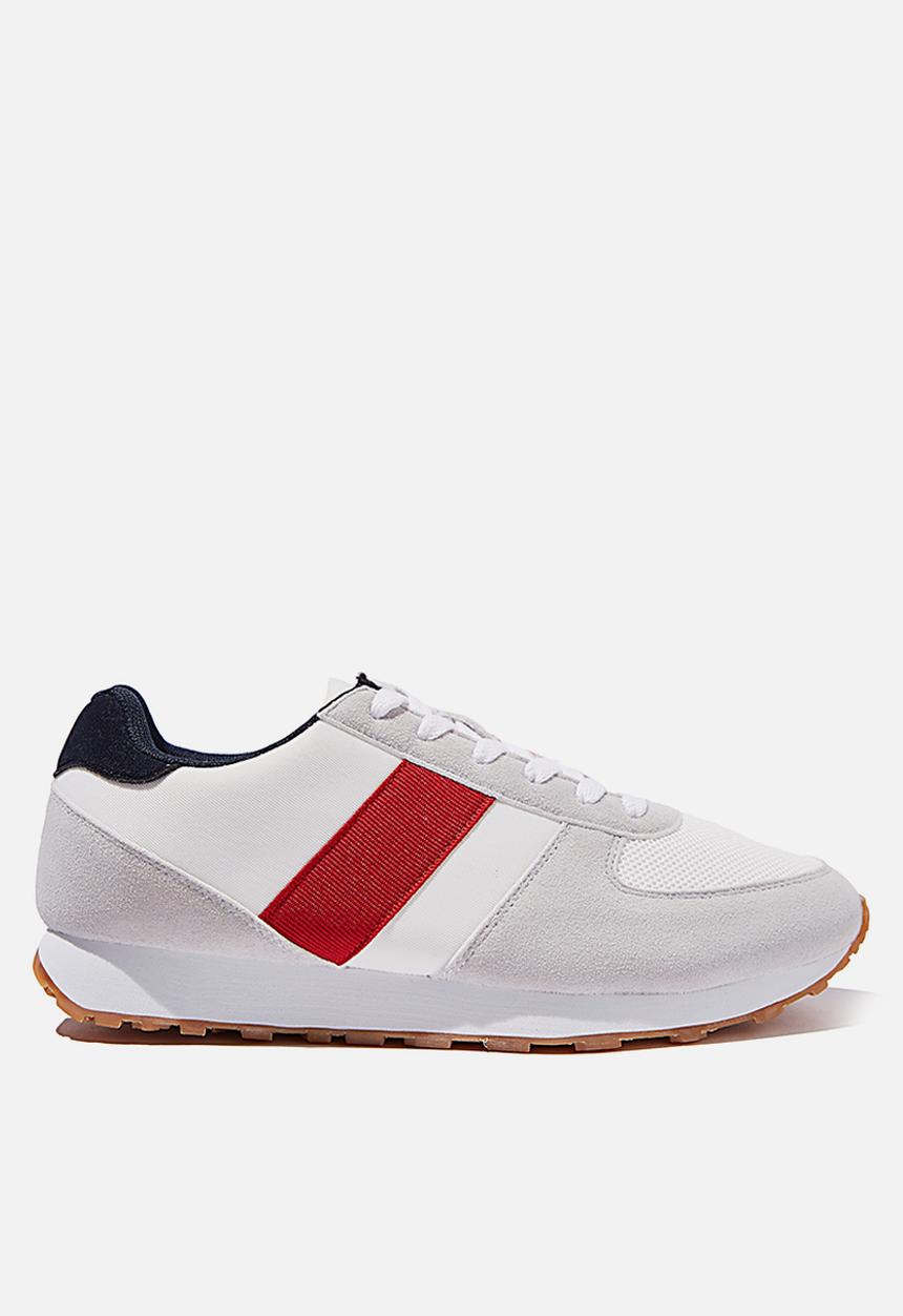 Cotton On - Olympia heritage trainer - red & navy