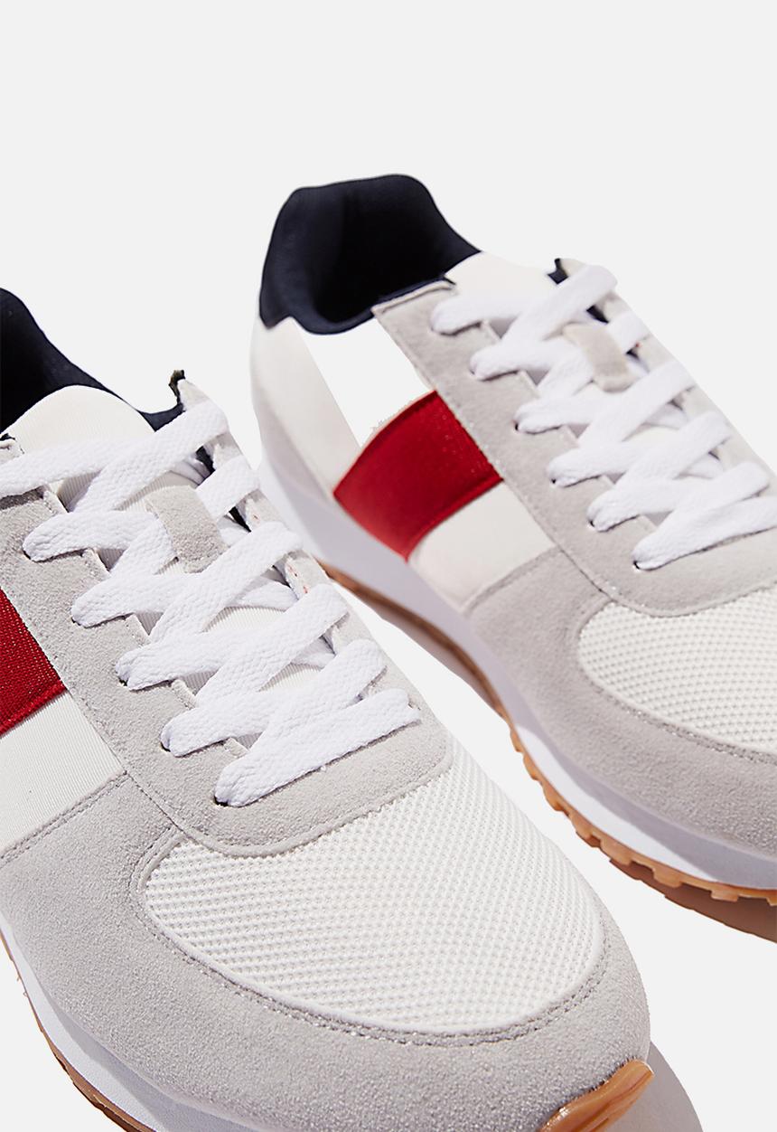 Cotton On - Olympia heritage trainer - red & navy