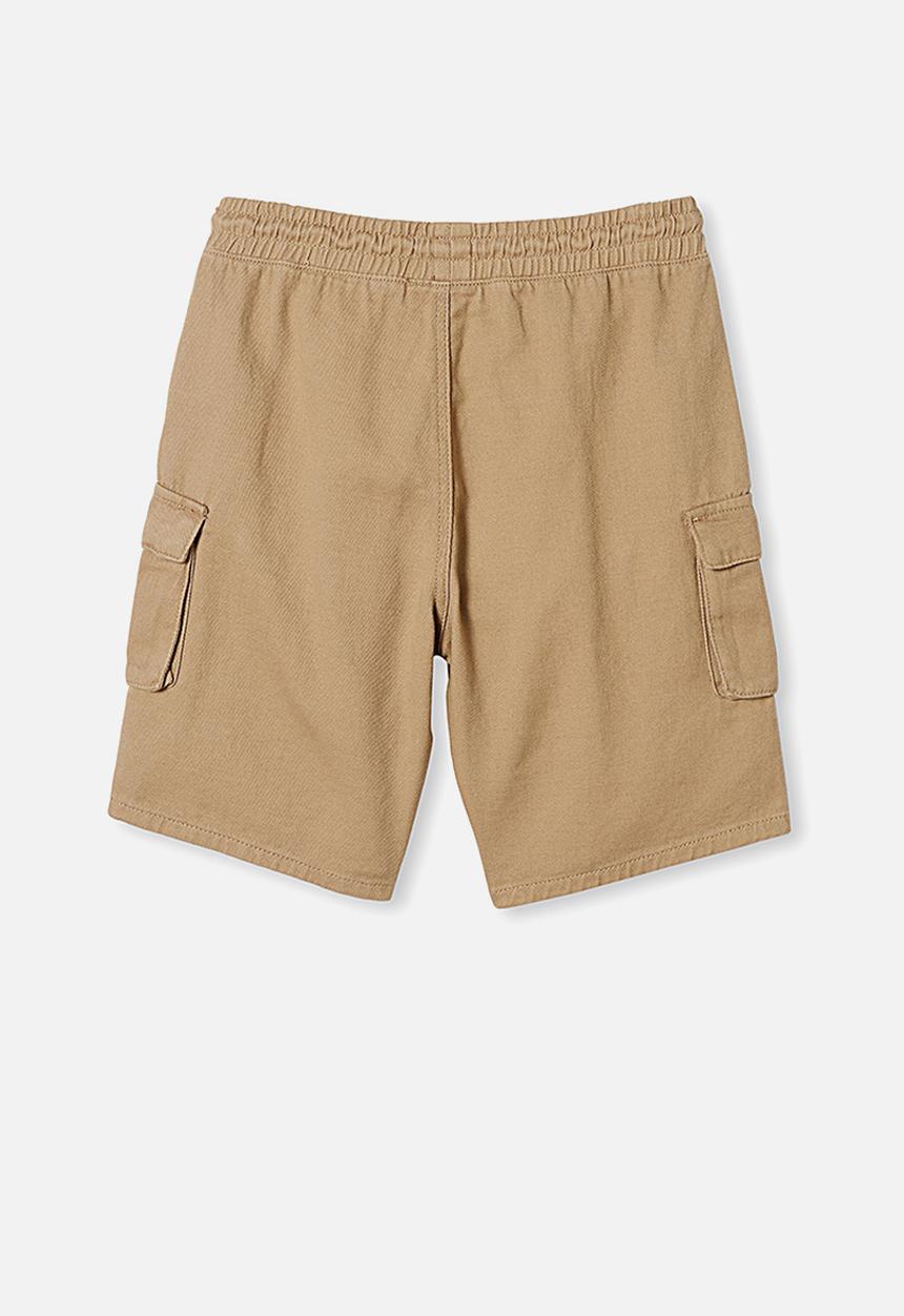 Free by Cotton On - Charlie cargo shorts - washed stone
