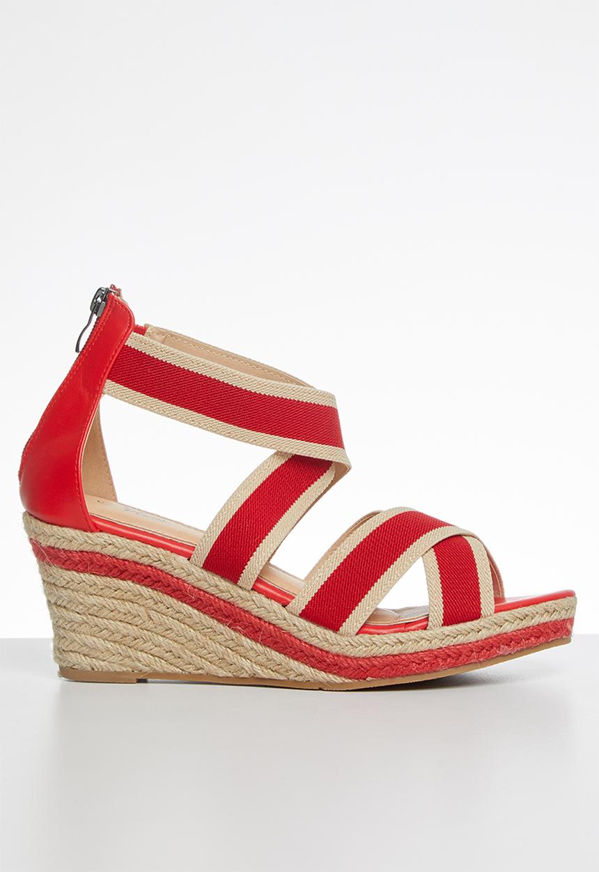 Plum - Toula wedge - red