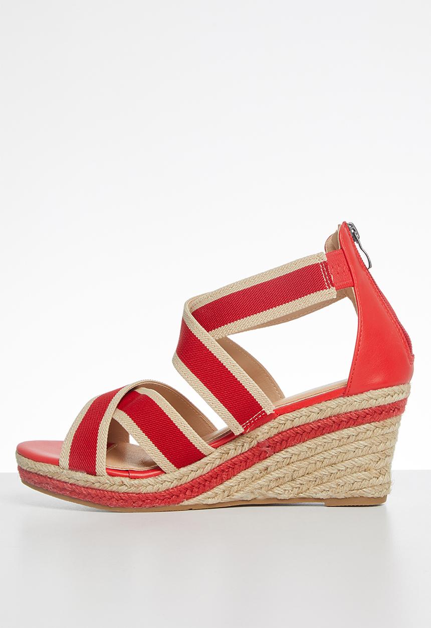 Plum - Toula wedge - red