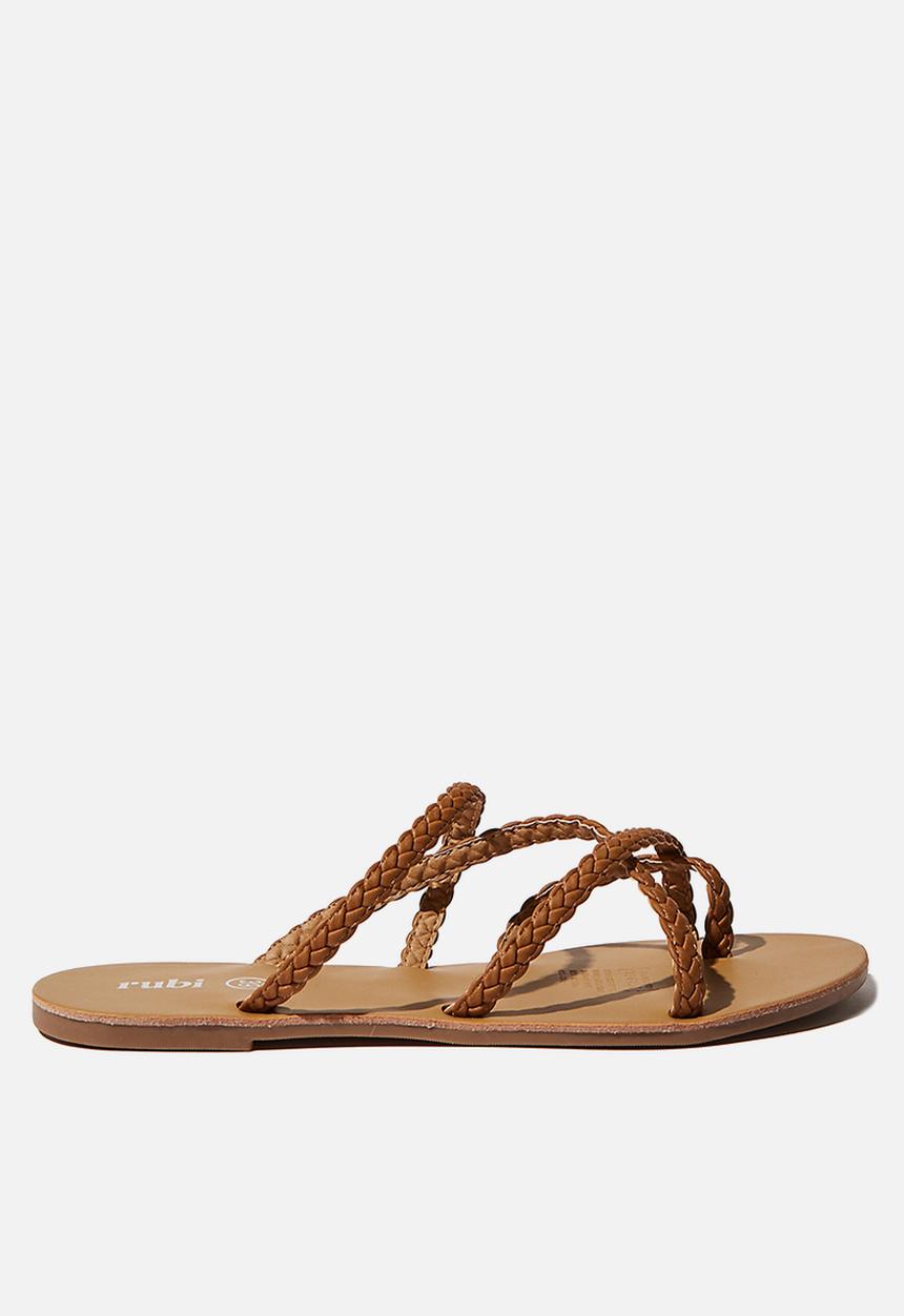 Cotton On - Reese braided slide - tan