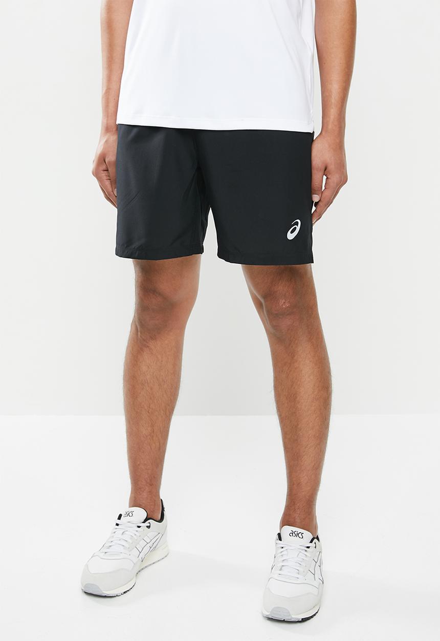 ASICS - Silver 7in shorts - black