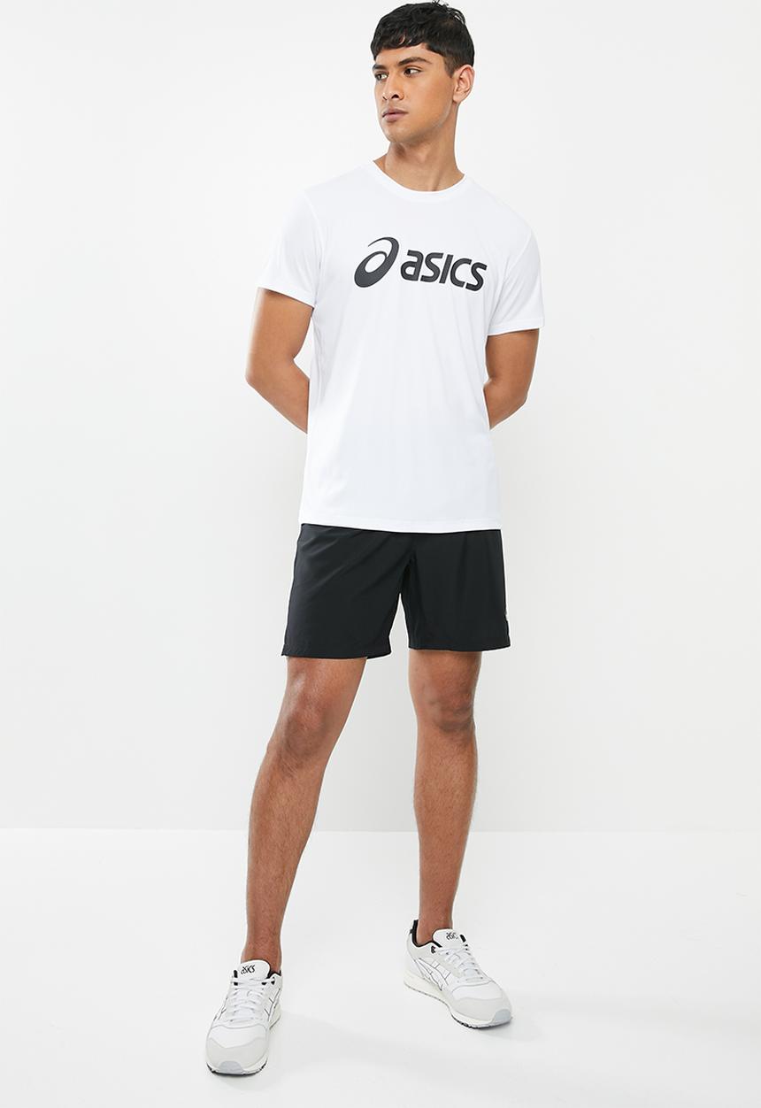 ASICS - Silver 7in shorts - black