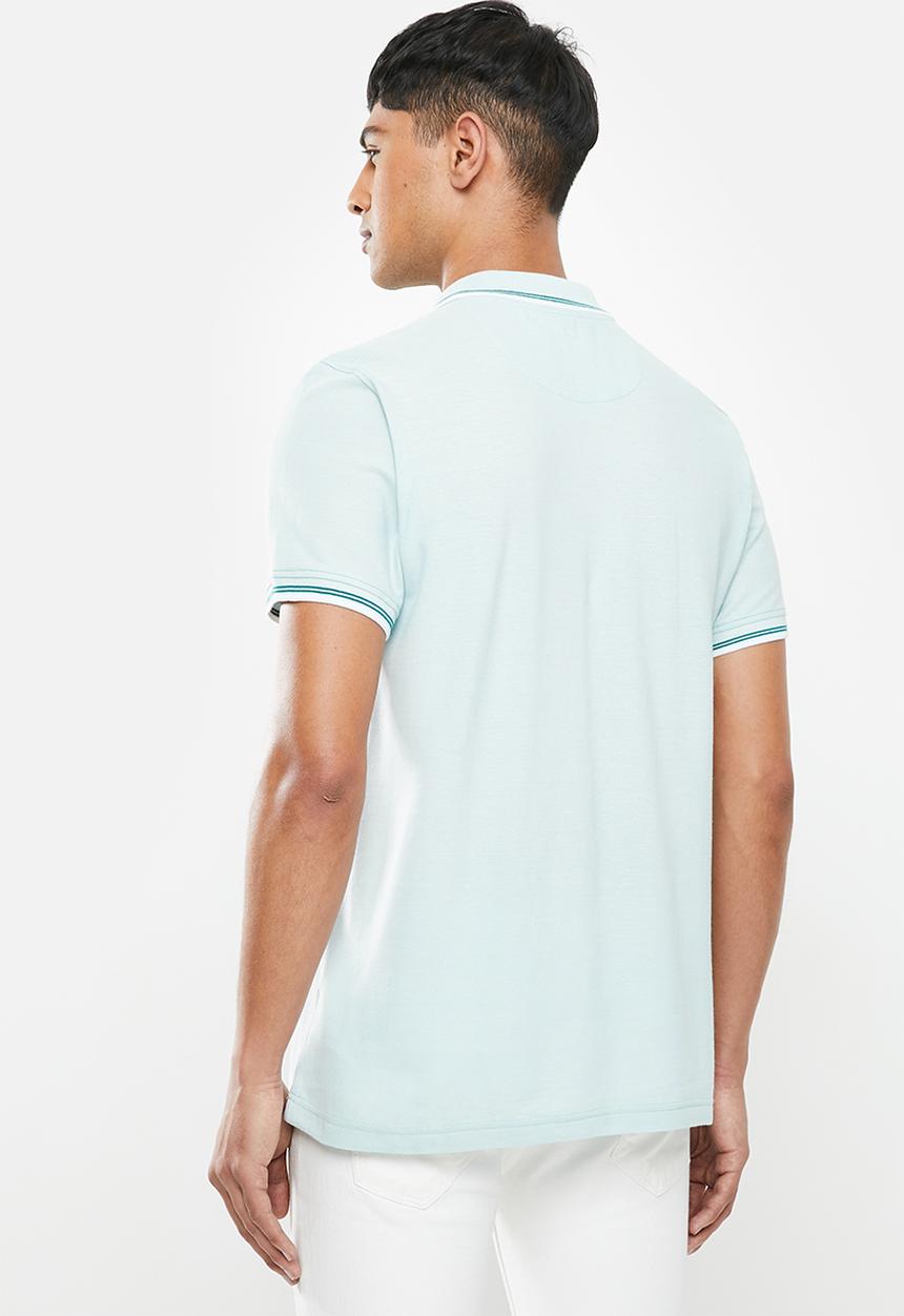 Original Penguin - Tipped polo - blue