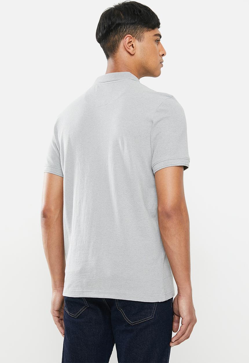 Original Penguin - Raised rib polo - grey