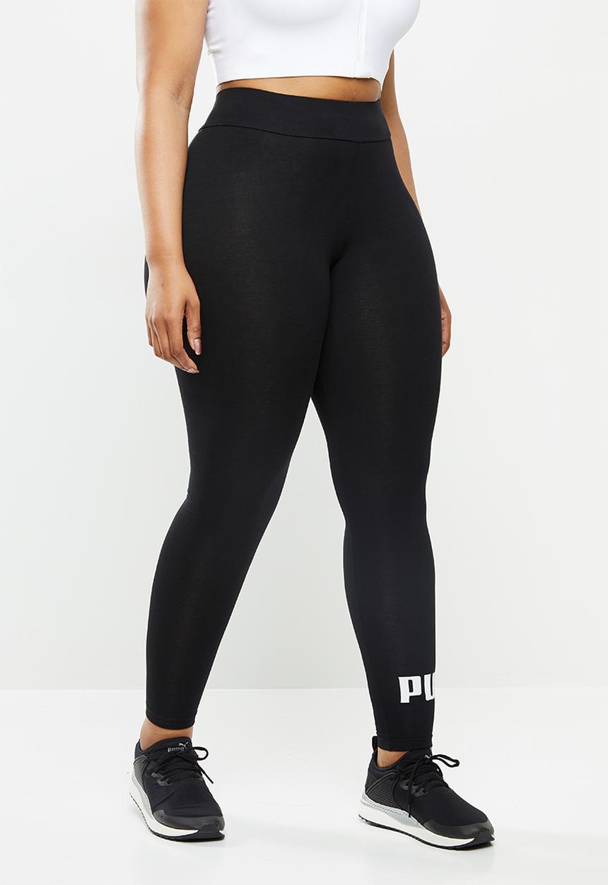 PUMA - Curve essential logo leggings - black
