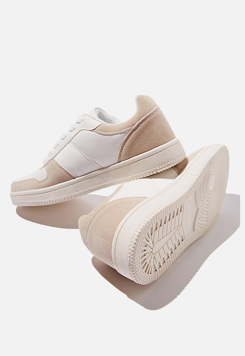 Cotton On - Alba retro low rise - white taupe
