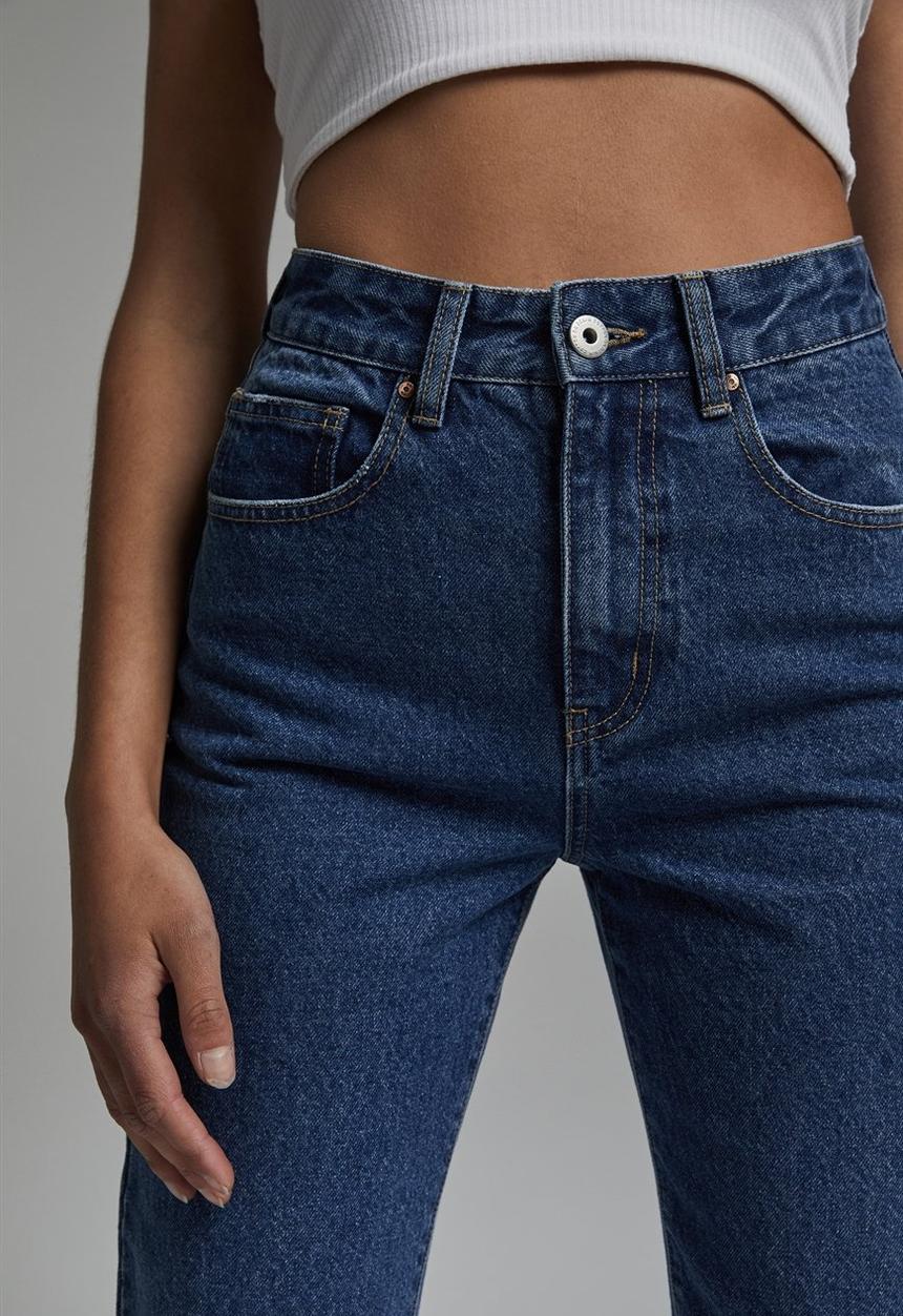 Cotton On - Mom jean - coogee blue