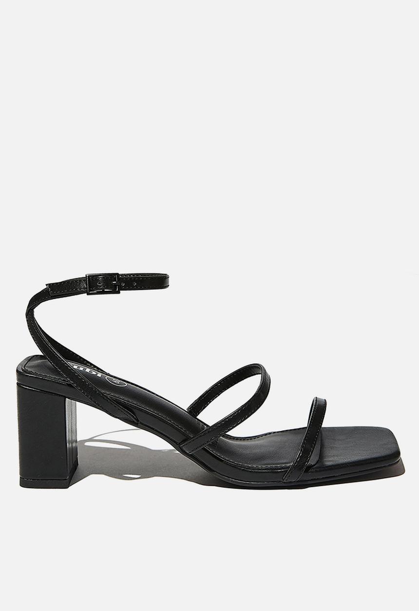 Cotton On - Layla block heel - black