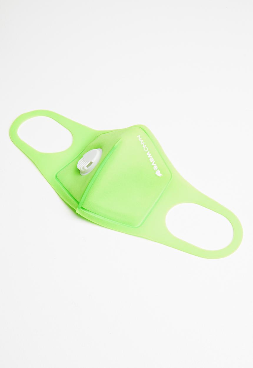 Nano Wave - Nano wave face mask - green