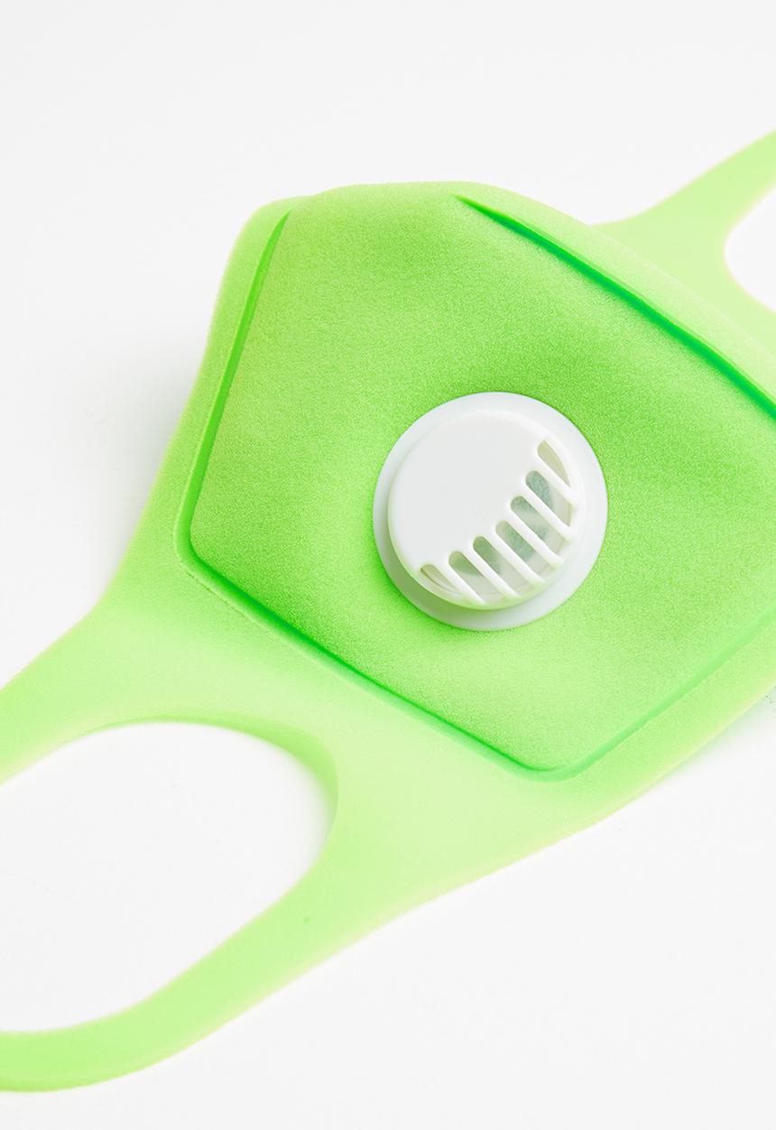 Nano Wave - Nano wave face mask - green