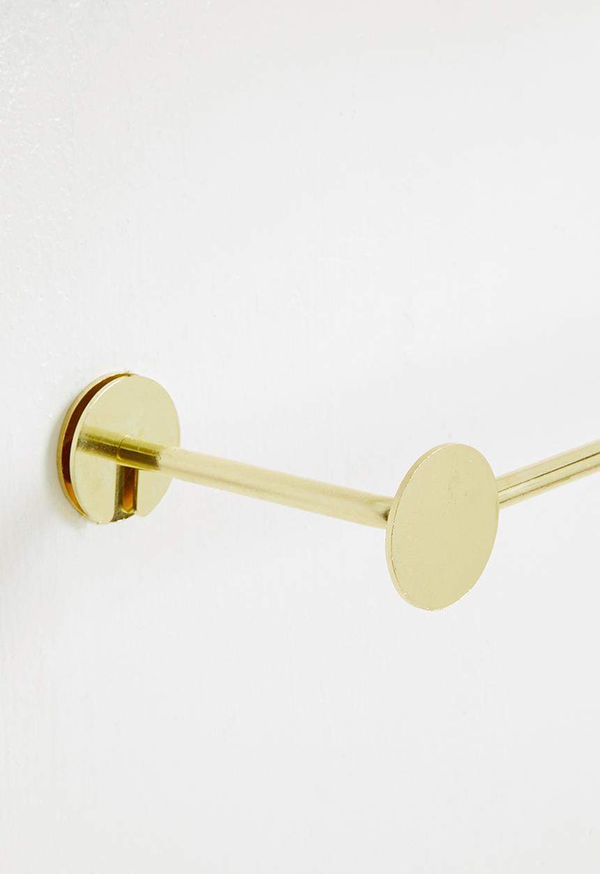 Smart Shelf - Archi wall towel rack - gold