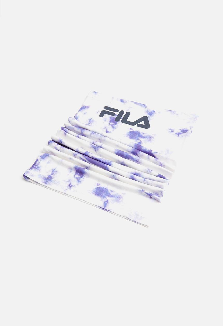 FILA - Sciarpa kids buff - blue & white 
