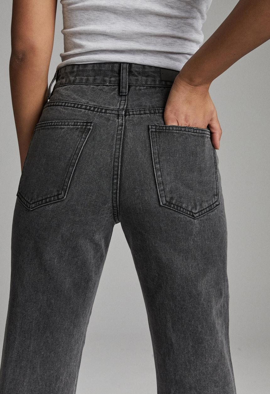Cotton On - Bootleg jean - super wash black