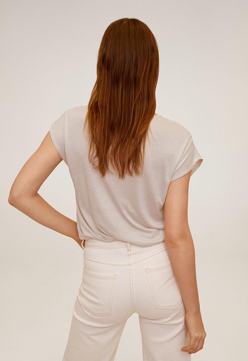 MANGO - Chemapli T-shirt - neutral