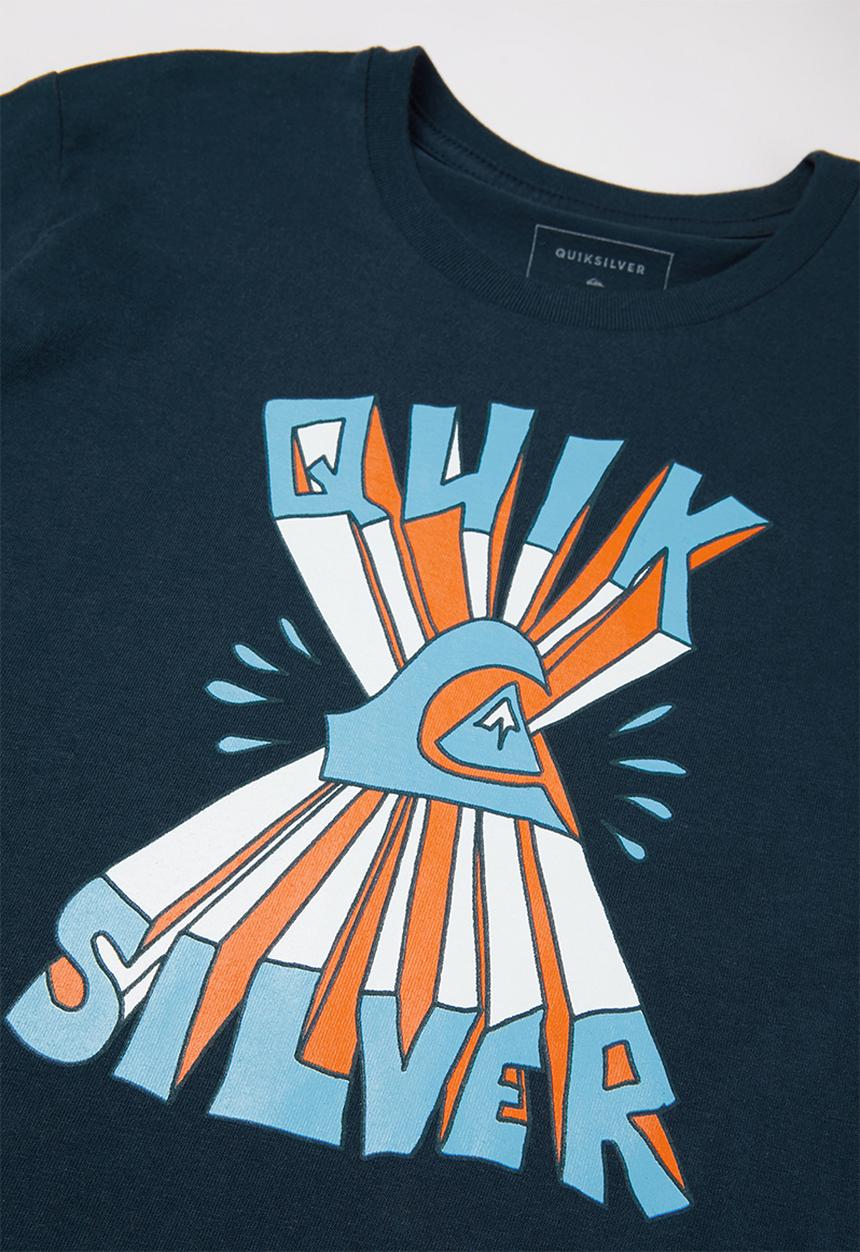 Quiksilver - Dizzy up short sleeve tee - navy 