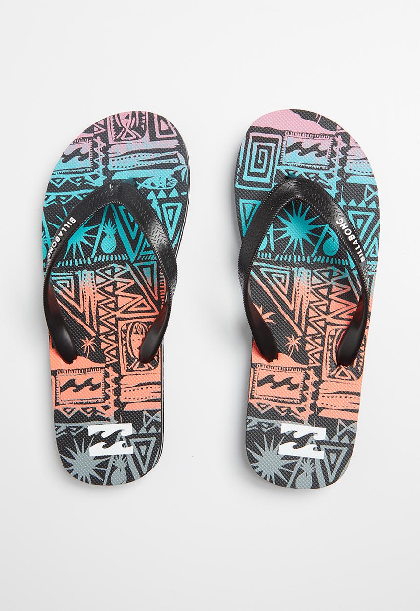 Billabong  - Boys bong tribes flip flops - black